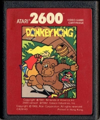 Donkey Kong (Red Label) Box Art