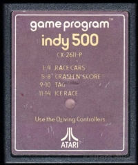 Indy 500 (Driving Controllers) Box Art