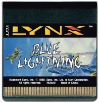 Blue Lightning Box Art