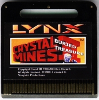 Crystal Mines II: Buried Treasure (1999) Box Art