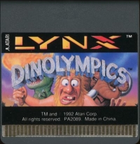 Dinolympics Box Art