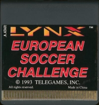 European Soccer Challenge Box Art
