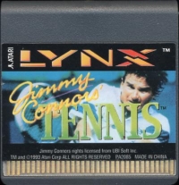 Jimmy Connors' Tennis Box Art