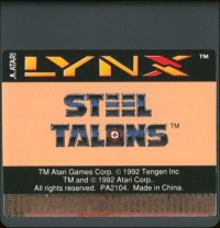 Steel Talons Box Art