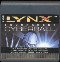 Tournament Cyberball 2072 Box Art