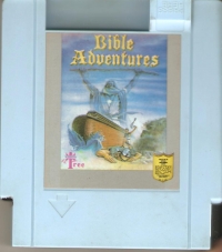 Bible Adventures (blue cartridge) Box Art