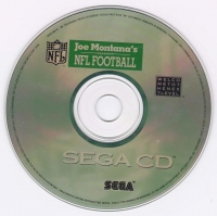 Joe Montana's NFL Football Box Art