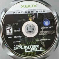 Tom Clancy's Splinter Cell - Best of Platinum Hits Box Art
