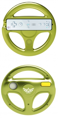 Hori Wii U Wheel Attachment - Mario Kart 8 (Link) Box Art