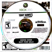 Tony Hawk's Proving Ground Demo Disc Box Art