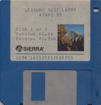 Leisure Suit Larry in the Land of the Lounge Lizards Box Art