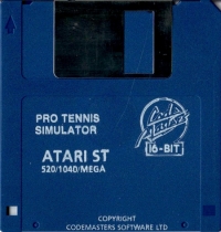 Pro Tennis Simulator Box Art