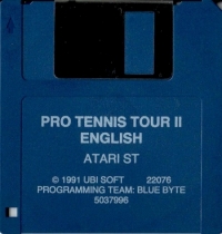 Pro Tennis Tour 2 Box Art