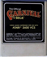 Carnival (bird on cover) Box Art