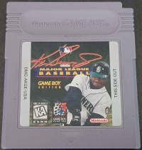 Ken Griffey Jr. Presents: Major League Baseball: Game Boy Edition Box Art