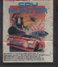 Spy Hunter (cartridge) Box Art