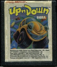 Up'n Down (cartridge) Box Art