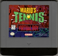 Mario's Tennis Box Art