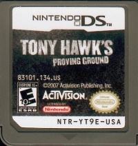 Tony Hawk's Proving Ground Box Art