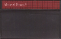 Altered Beast (cardboard 1 tab) Box Art