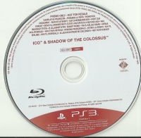 Ico & Shadow of the Colossus (Not for Resale) Box Art