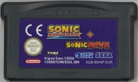 2 Games in 1: Sonic Advance + Sonic Battle [FR] Box Art