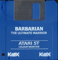 Barbarian: The Ultimate Warrior - Klassix Box Art