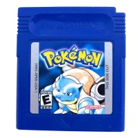 Pokémon Blue Version (black ESRB) Box Art
