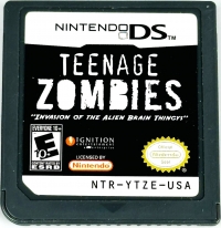 Teenage Zombies: Invasion of the Alien Brain Thingys Box Art
