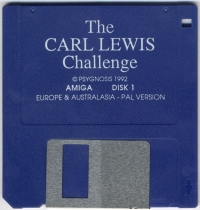 Carl Lewis Challenge, The Box Art