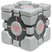 Companion Cube Cookie Jar Box Art