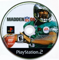 Madden NFL 06 Box Art