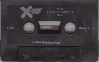 X-Out (cassette) Box Art