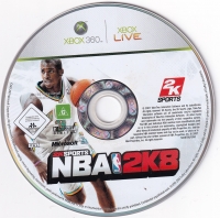 NBA 2K8 Box Art