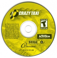 Crazy Taxi (Big Box) Box Art
