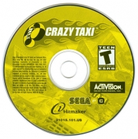 Crazy Taxi (big box) Box Art