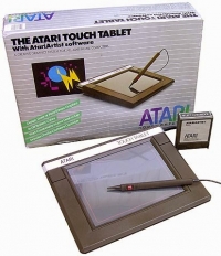 Atari Touch Tablet with AtariArtist software, The Box Art
