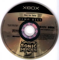 Sonic Heroes Demo Disc Box Art