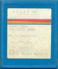 Alien (Xante cartridge) Box Art