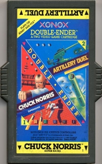 Double Ender: Artillery Duel / Chuck Norris Superkicks Box Art