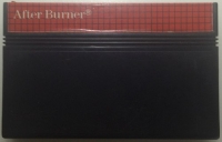 After Burner (cardboard 1 tab) Box Art