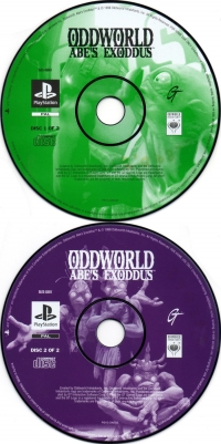 Oddworld: Abe's Exoddus [DE] Box Art