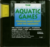 Aquatic Games starring James Pond and the Aquabats, The Box Art