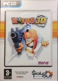 Worms 3D - Sold Out Software Box Art