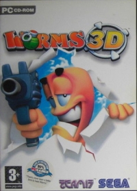 Worms 3D (PC Gamer 90%) Box Art