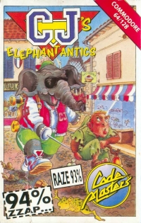 CJ's Elephant Antics Box Art