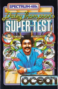 Daley Thompson's Super-Test Box Art