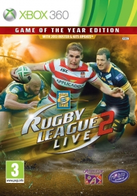 Rugby League Live 2 - Game of the Year Edition Box Art