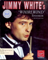 Jimmy White's Whirlwind Snooker (Micro Dealer) Box Art