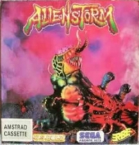 Alien Storm (cassette) [ES] Box Art
